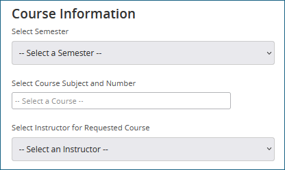 Course Information